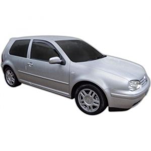 Jj Automotive | Deflecteurs D'air Déflecteurs De Fenêtre Latérale Compatible Avec Volkswagen Golf 4 3p 1997-2004 2pcs