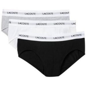 Lacoste Slip Slip Sous noir blanc gris (3 unités) - S