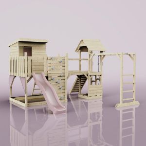 Aire de jeux PolarPlay Joost, Vieux rose