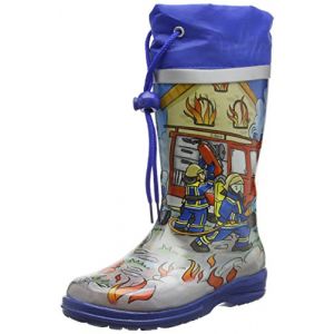 Beck Fire, Bottes & Bottines de Pluie garçon, Multicolore (Multicolor 50), 25 EU