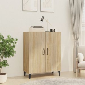 VidaXL Buffet Chêne sonoma 70x34x90 cm Bois d'ingénierie