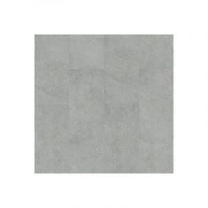 Décoweb Dalle vinyle rigide Ultime - Pose clipsable - Béton gris clair - Paquet de 2.233m²
