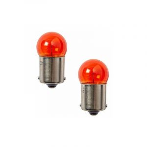 Image de Cyclingcolors AMPOULE GRAISSEUR 12V 5W BA15S R5W ORANGE FEU ARRIERE CLIGNOTANT MOTO VOITURE PHARE POSITION SCOOTER TRACTEUR VEHICULE AGRICOLE QUAD