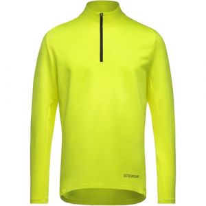 Gore Wear Everyday Mid 1/4-Zip Homme, Neon Yellow, 3XL
