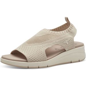 Tamaris Femme 8-88713-42 Sandale compensée, Ivoire, 37 EU Large