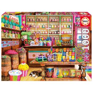 Educa Puzzle 1000 Pièces The Candy Shop