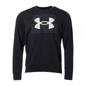 Under Armour Sweat à col ras du cou UA Rival Terry Logo pour homme Black - Taille SM