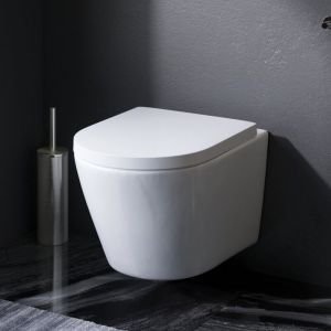 Set : wc suspendu + bâti-support + plaque de déclenchement IIS90151.NA1700 - Am.pm
