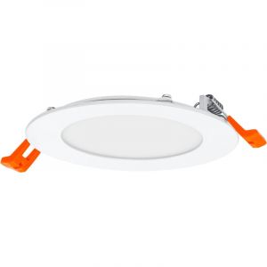 Osram Downlight Slim 120mm, spot encastrable led, 8W, blanc neutre 4000K, 550 lumens, design fin, IP20, installation facile pour salons et cuisines
