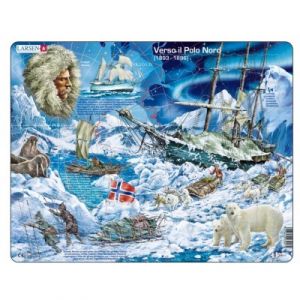 Larsen Puzzle Cadre - Verso il Polo Nord (en italien)