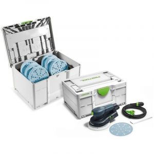 Festool Ponceuse excentrique ETS EC 150/3 EQ-SYS GR - avec systainer abrasifs - Systainer - 578265