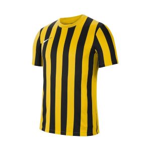 Nike Maillot Df Striped Division Iv - Jaune/noir/blanc Enfant, pointure S: 128-137 cm - ['Jaune', 'Noir'] - Taille S: 128-137 cm