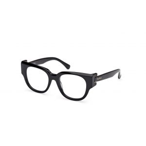 Max Mara Femme MM5183 1 Montures optiques Acétate Noir Ronde Normale