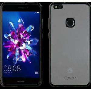 Image de Muvit Coque CRYSTAL BUMP Noir Pour HUAWEI P10 LITE