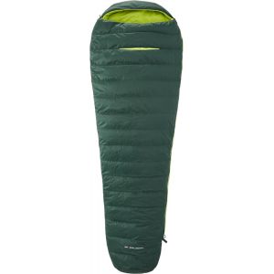 Nordisk Y by Tension Mummy 300 Sleeping Bag M, scarab/lime Right Zipper Sacs de couchage momie
