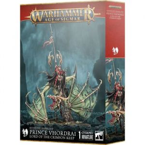 Games Workshop Figurine Warhammer AoS - Soulblight Gravelords Prince Vhordrai Seigneur du Fort Pourpre