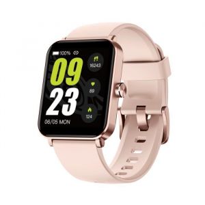 YAMAY Montre Connectée Femme Smartwatch Oxymetre Montre Sport Cardiofrequencemetre Podometre Calories Sommeil pour Android iOS Rose