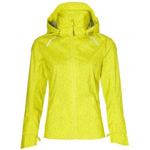 Basil Skane HiVis Veste de pluie pour vélo Femme, jaune XS Vestes softshell