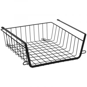 Five Panier de rangement à suspendre 31,5cm noir - 5