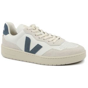 Veja Baskets V-90 Blanc Blanc cassé Bleu taille 45