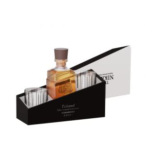 Image de Nikka The Tailored, Coffret Whisky, 2 verres, Blended Whisky Japonais - Notes d'Agrumes & Fruits Secs - 43% Alcool - 70 cl