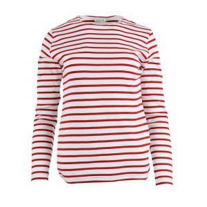 Armor Lux Marinière "Lesconil" Femme, Blanc, 46 (Taille Fabricant: 5)