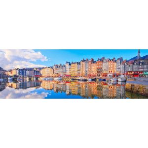 Ceanothe Tableau sur toile Honfleur 30x97 cm