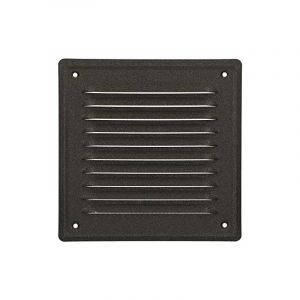 Image de Kotarbau - Grille de Ventilation 165 x 165 mm Anthracite En Acier Galvanisé Grille D'aération avec Moustiquaire Résistante à la Corrosion