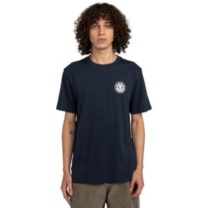 Element T-shirt Seal BP manche courte bleu marine blanc - L
