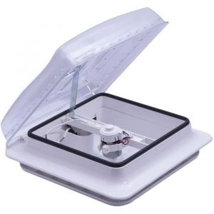Lanterneau 28x28 avec ventilateur CONVERSION VAN Teinte vitrage - Transparent