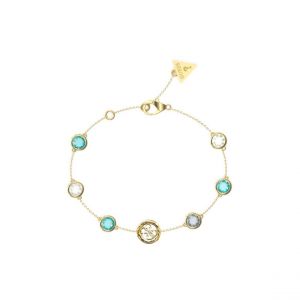 Bracelet Femme Guess Bijoux Petra JUBB05099JWYGAQ Acier Dor&eacute;