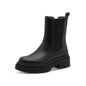 Tamaris Femme Damen Chelsea 1-25468-45 Bottine, Noir Mat, 37 EU