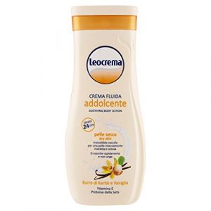Leocrema Burro di Karité e Vaniglia - Crema fluida nutriente pelle secca - 400 ml