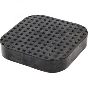 KS Tools 160.0529 01 Coussin en Caoutchouc Universel pour cric de manœuvre, 120 x 120 x 25 mm