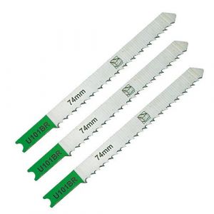 Universal 3 lames de scie sauteuse U droite propre inversée Bois