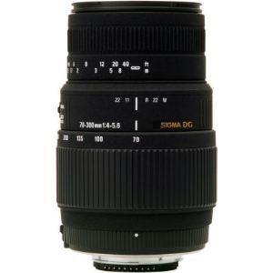 Sigma 5A9955 - Télézoom 70-300mm F4-5,6 DG Macro motorisé Nikon D