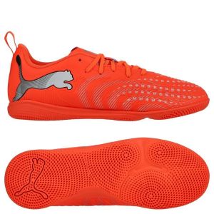 Puma Chaussures de futsal future 9 play it enfant rouge