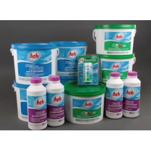 hth Kit de traitement complet au chlore (41-60 m³)