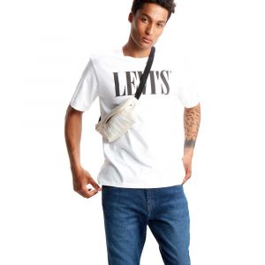 Levi's T-shirt Relaxed logo 90's Serif Blanc - Taille L;M;S;XL;XS;XXL;3XL