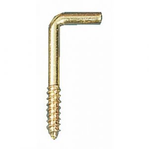 Multimedia Connect Sans Marque - Gonds vis à bois laiton, diamètre 3 mm, longueur 30 mm, boîte de 25 gonds