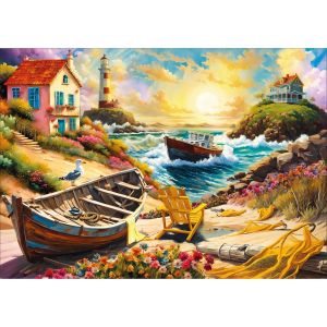 KS Games Puzzle 1000 pièces : Phare