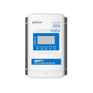 Epever MPPT XTRA-N XTRA3210N Contrôleur de charge solaire, courant de charge 30 A, 12/24 VDC Auto work, PV 100 V, écran XDS2