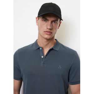 Marc O'Polo Polo à manches courtes en maille piquée Shaped Fit - Couleur bleu - Taille Xxl