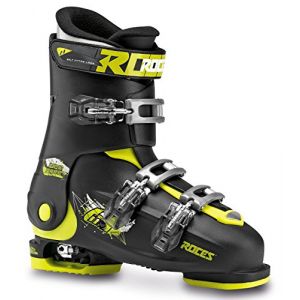 Roces Chaussures Ski Idea Free 6in1 Ajustable Junior (Noir/Vert)