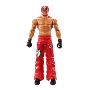 Image de Mattel WWE Catch - HDD60 - Figurine articulée 15cm - Personnage Rey Mysterio