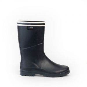 Aigle Femme Chanteboot STR Botte de Pluie, Marine, 39 EU