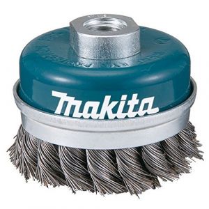 Image de Makita Brosse boisseau à fils acier torsadés pour meuleuse D-24153