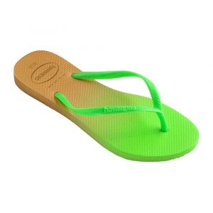 Havaianas Tongs Slim Gradient EU 41-42 White / Fluorescent Eletric