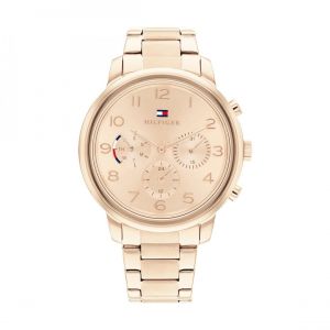 Tommy Hilfiger Montre femme 1782526 - Bracelet Acier Doré rose