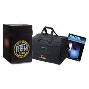 Xdrum Design Series Cajon "Rum" Set incluant sac + apprentissage